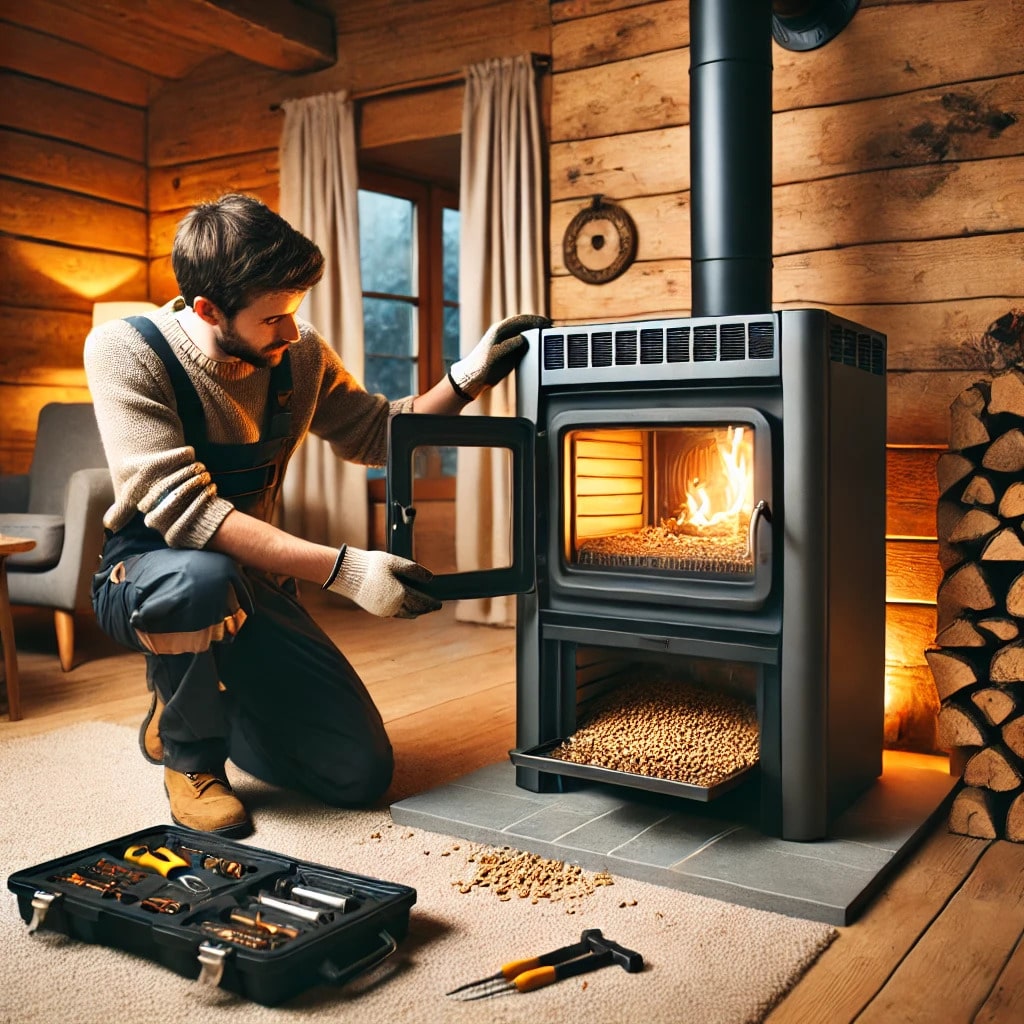 Professional Pellet Stove Repair Lake Angelus MI - Expert Heating Efficiency Solutions by Lake Angelus Chimney Sweep
